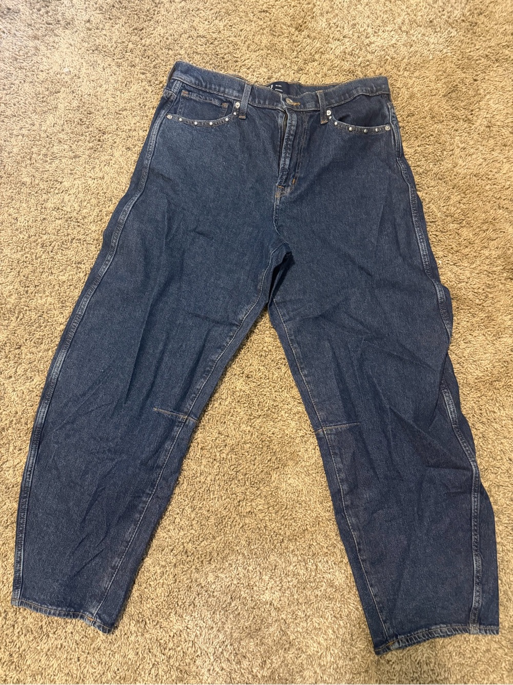 GAP Dark Blue Denim Jeans with Stud Accent